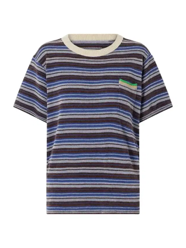 Maison Margiela Striped Knitted T-shirt