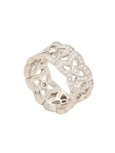 De Beers London Lotus By De Beers 18-karat White Gold Diamond Ring | Thumbnail 1