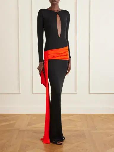 Ilkyaz Ozel Heat Train Stretch-jersey Gown | Thumbnail 2