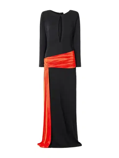 Ilkyaz Ozel Heat Train Stretch-jersey Gown | Thumbnail 1