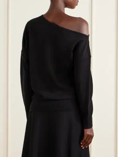 Arch4 Wiki Off-the-shoulder Cashmere Sweater | Thumbnail 3