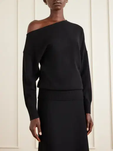 Arch4 Wiki Off-the-shoulder Cashmere Sweater | Thumbnail 4