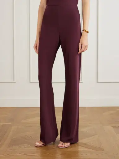 Veronica Beard Braddock Satin Wide-leg Pants | Thumbnail 3 Veronica Beard Braddock Satin Wide-leg Pants | Thumbnail 3