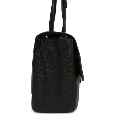 Chanel Chanel Maxi "Souplissimo" Small Flap Bag Black Grained Calfskin Gold Hardware | Thumbnail 3