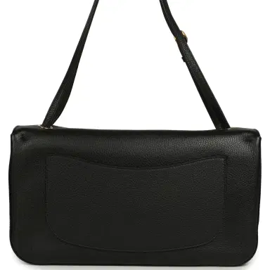 Chanel Chanel Maxi "Souplissimo" Small Flap Bag Black Grained Calfskin Gold Hardware | Thumbnail 4