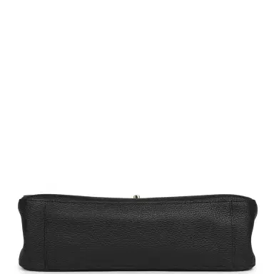 Chanel Chanel Maxi "Souplissimo" Small Flap Bag Black Grained Calfskin Gold Hardware | Thumbnail 7
