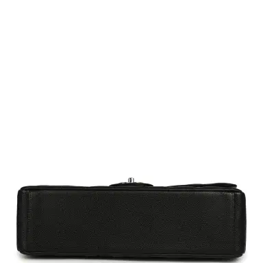 Chanel Chanel Maxi Classic Double Flap Bag Black Caviar Silver Hardware | Thumbnail 6 Chanel Chanel Maxi Classic Double Flap Bag Black Caviar Silver Hardware | Thumbnail 6