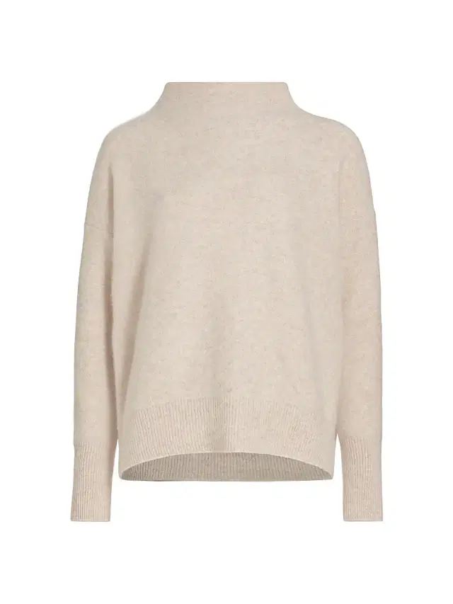 Vince Women's Funnelneck Cashmere Sweater - Marble
