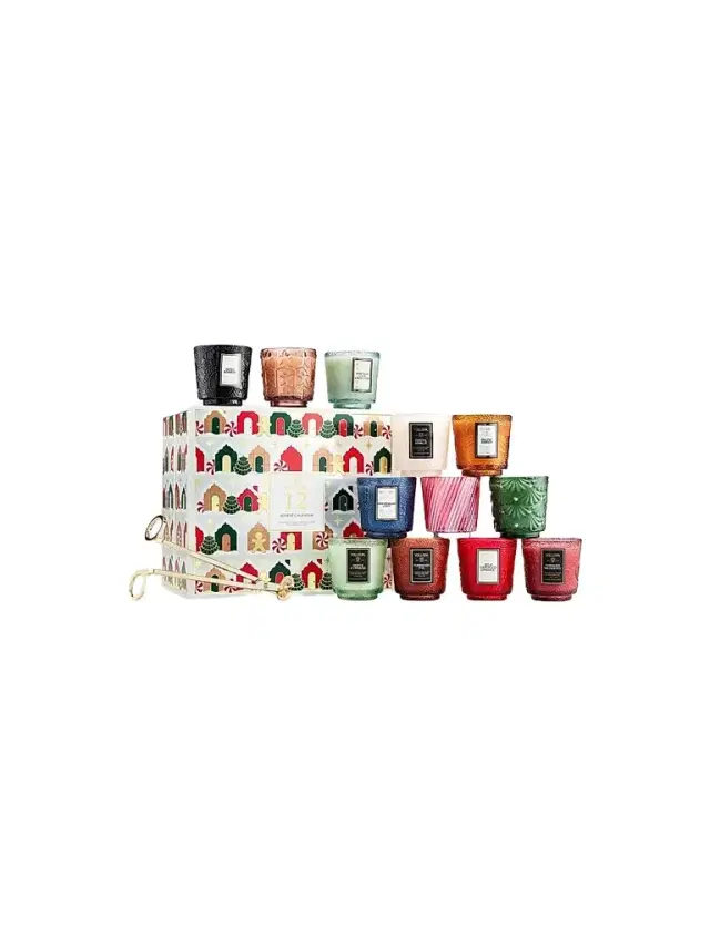 Voluspa 12-Day Pedestal Candle Advent Calendar