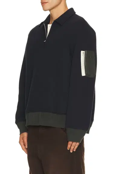 Sacai Sponge Sweat Polo Shirt | Thumbnail 2