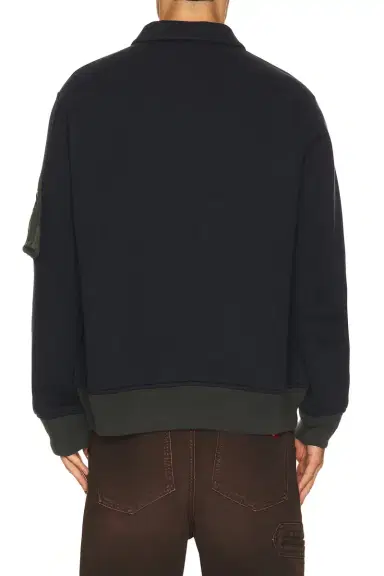 Sacai Sponge Sweat Polo Shirt | Thumbnail 3
