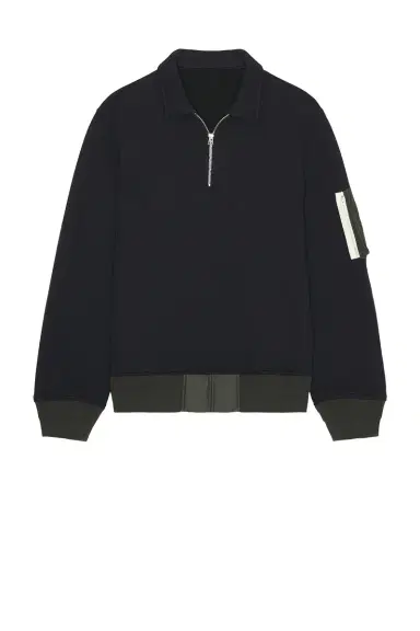 Sacai Sponge Sweat Polo Shirt | Thumbnail 5