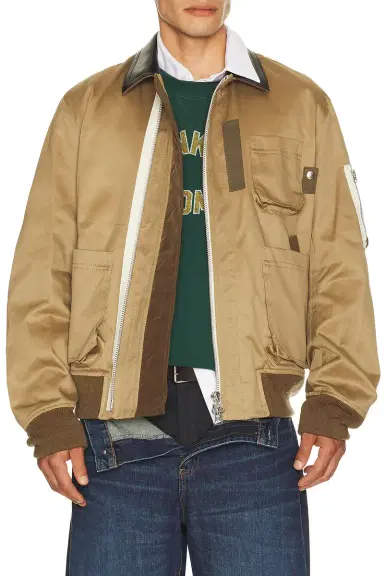 Sacai Cotton Chino Blouson | Thumbnail 1