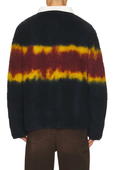 Sacai Chusen-Dyed Knit Polo Shirt | Thumbnail 2 Sacai Chusen-Dyed Knit Polo Shirt | Thumbnail 2