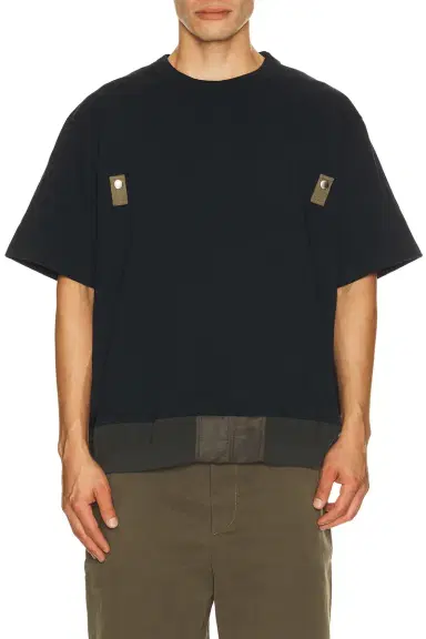 Sacai Cotton Jersey T-Shirt | Thumbnail 1