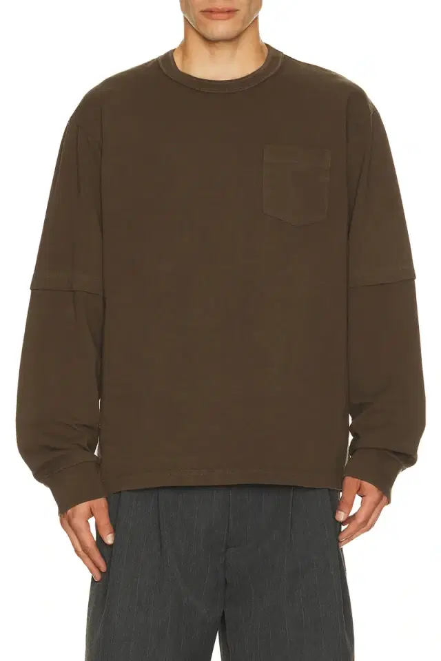 Sacai Cotton Jersey Long Sleeve T-shirt
