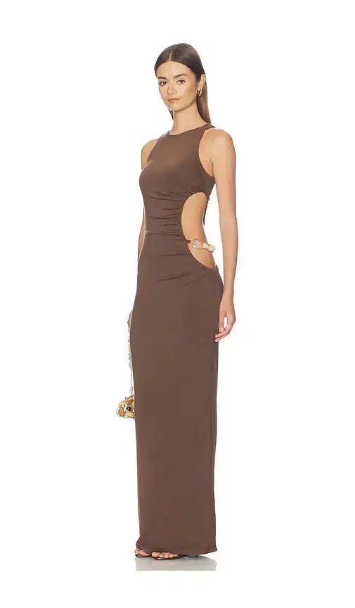 MORE TO COME Juna Cut Out Maxi Dress