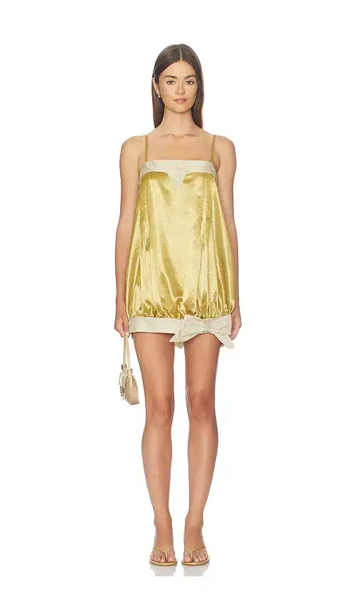 NIIHAI Satin Bow Dress