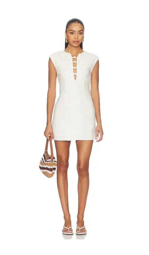 Stone Cold Fox x REVOLVE Luna Linen Mini Dress