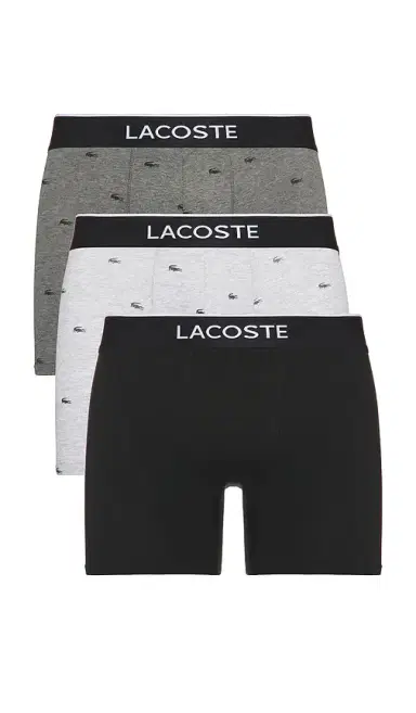 Lacoste 3-Pack Boxer Briefs | Thumbnail 1