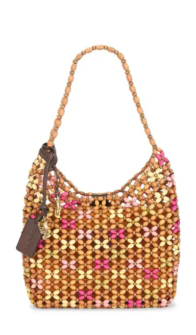 Coach Wooden Beaded Brooklyn Shoulder Bag 28 | Thumbnail 1