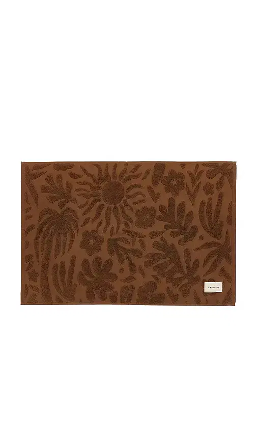 Slowtide Sunny Sculpted Bath Mat
