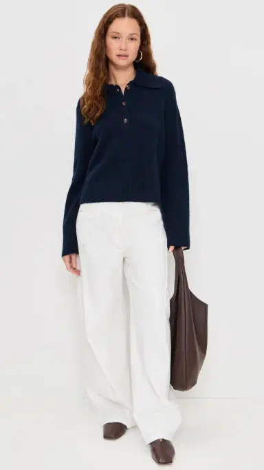 Jenni Kayne Cashmere Stevie Polo | Thumbnail 5 Jenni Kayne Cashmere Stevie Polo | Thumbnail 5