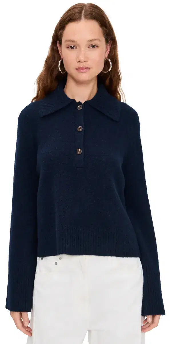 Jenni Kayne Cashmere tevie Polo Navy