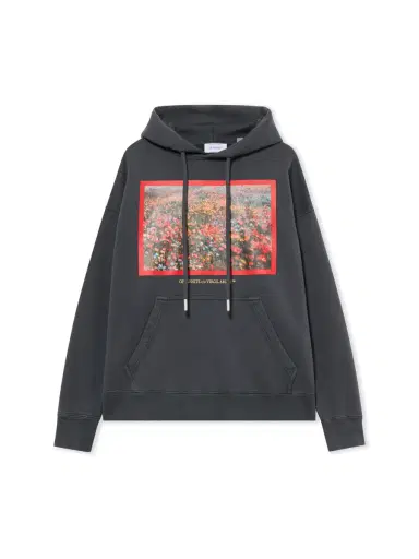 Off-White Flowers Field Skate Hoodie | Thumbnail 1