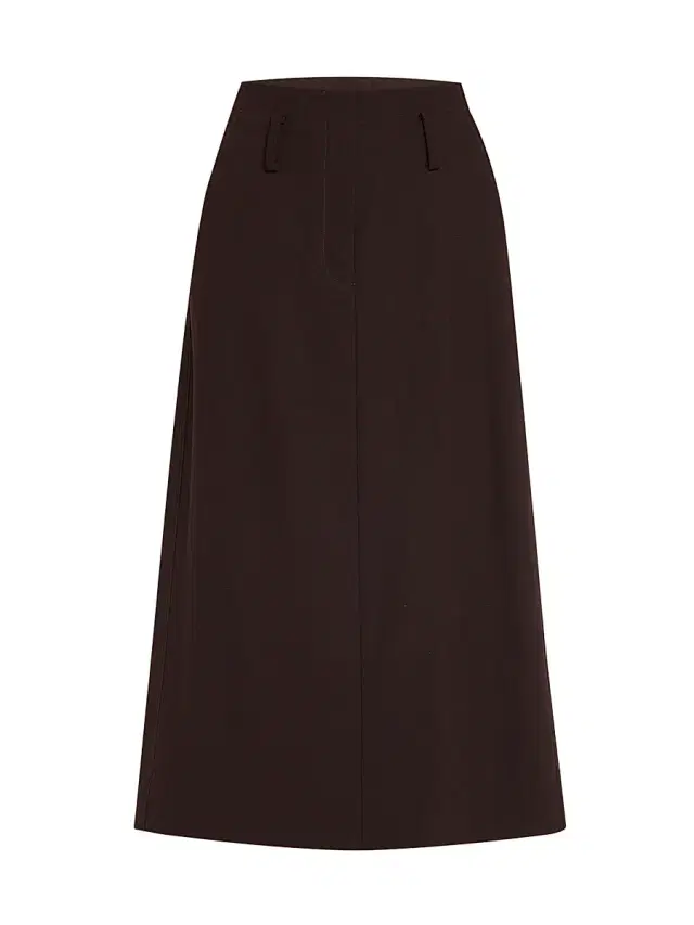 A.L.C. Women's Milan Wool-Blend Midi-Skirt - Dark Brown