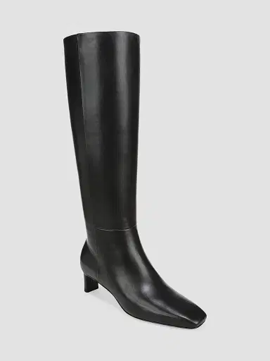 Vince Women's Lilith 45MM Leather Tall Boots - Black - Size 11 | Thumbnail 3 Vince Women's Lilith 45MM Leather Tall Boots - Black - Size 11 | Thumbnail 3