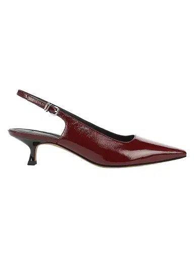 Vince Women's Sabra 45MM Leather Slingback Pumps - Bordeaux - Size 11 | Thumbnail 1 Vince Women's Sabra 45MM Leather Slingback Pumps - Bordeaux - Size 11 | Thumbnail 1