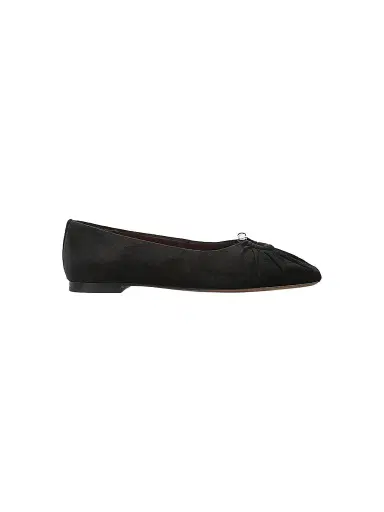 Vince Women's Dany Faux Pearl-Embellished Velvet Ballerina Flats - Black - Size 11 | Thumbnail 1 Vince Women's Dany Faux Pearl-Embellished Velvet Ballerina Flats - Black - Size 11 | Thumbnail 1