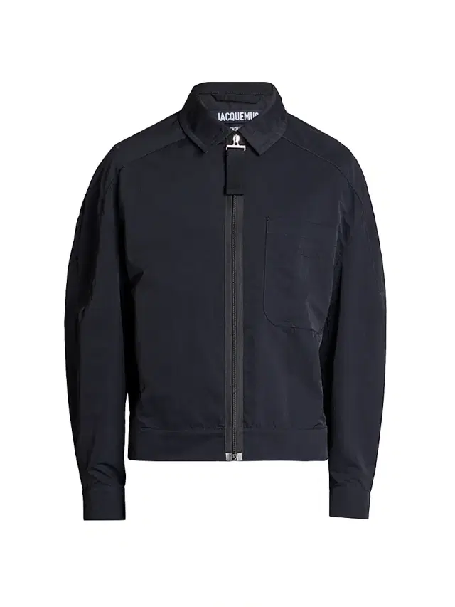 Jacquemus Men's Linu Nylon Jacket - Black