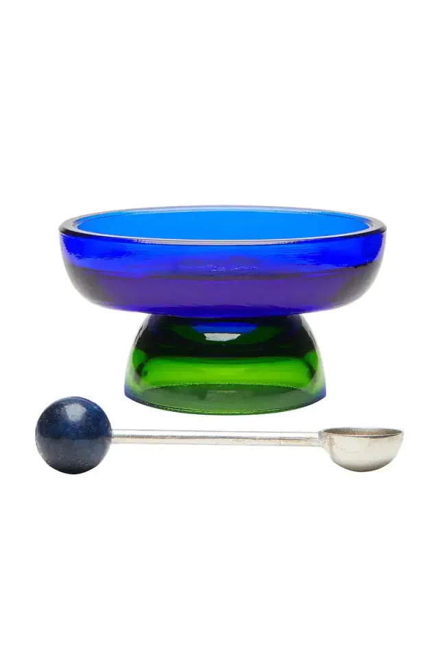 Natalia Criado Lake Salt Cellar & Little Spoon