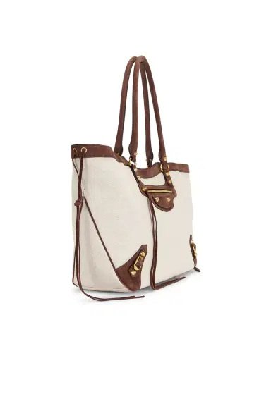 Balenciaga Le City Medium Beach Tote Bag | Thumbnail 3