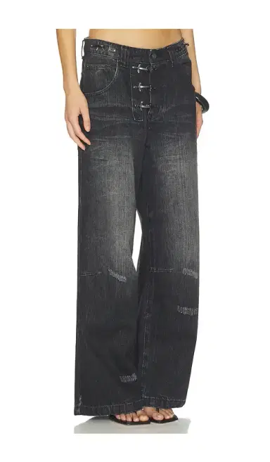 Jaded London Fireman Clip Colossus Jeans | Thumbnail 2