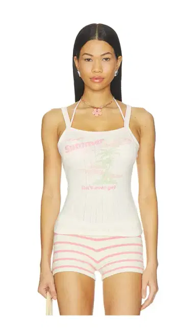 Frankies Bikinis Travel Pointelle Tank | Thumbnail 2 Frankies Bikinis Travel Pointelle Tank | Thumbnail 2