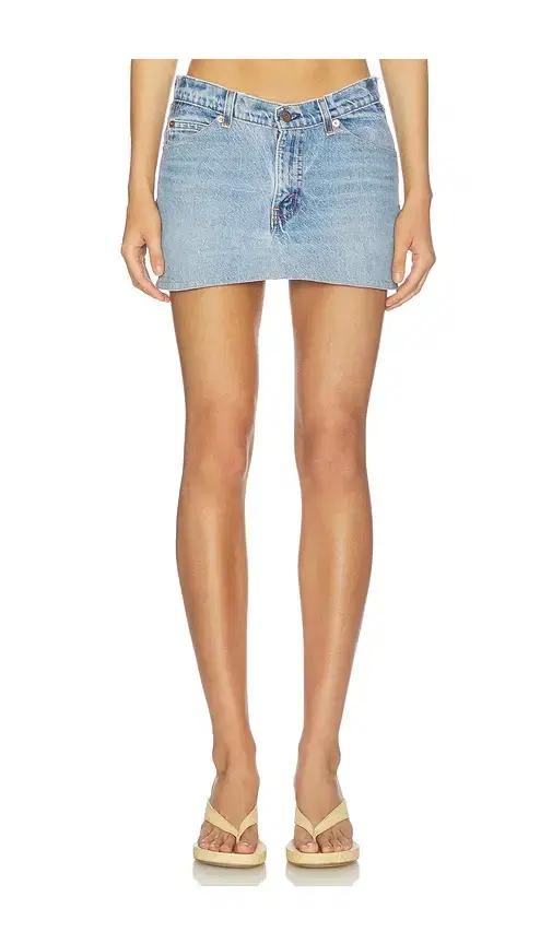 aligrace Low Waist Micro Mini Skirt