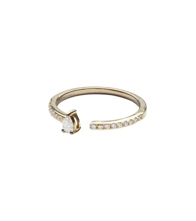 Persee Persée Héra 18kt gold ring with diamonds