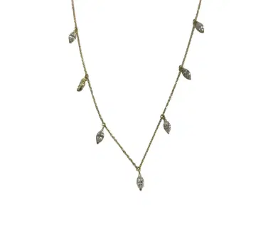 Wish Fine Jewelry 1.06ct Diamond 18K Gold Necklace | Thumbnail 1