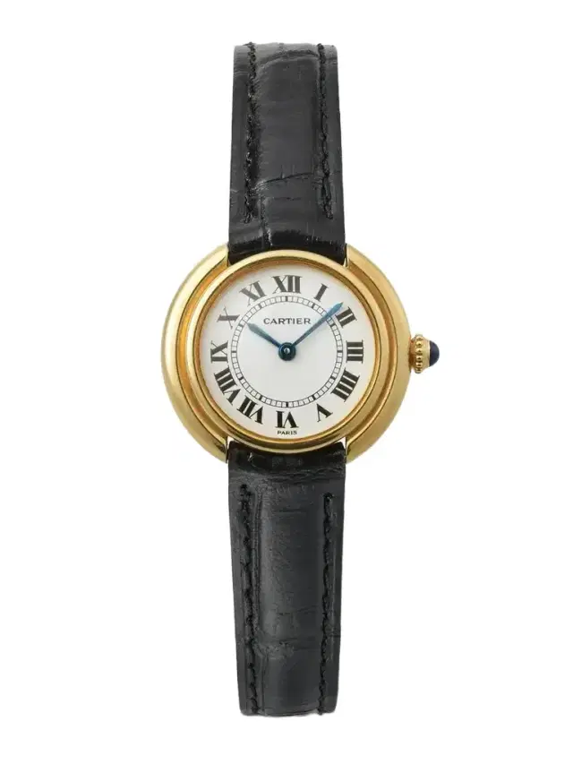 + Cartier Vintage 1980s Vendôme Hand-wound 18-karat Yellow Gold Watch, Ref. 67080 (6.5'' Wrist)