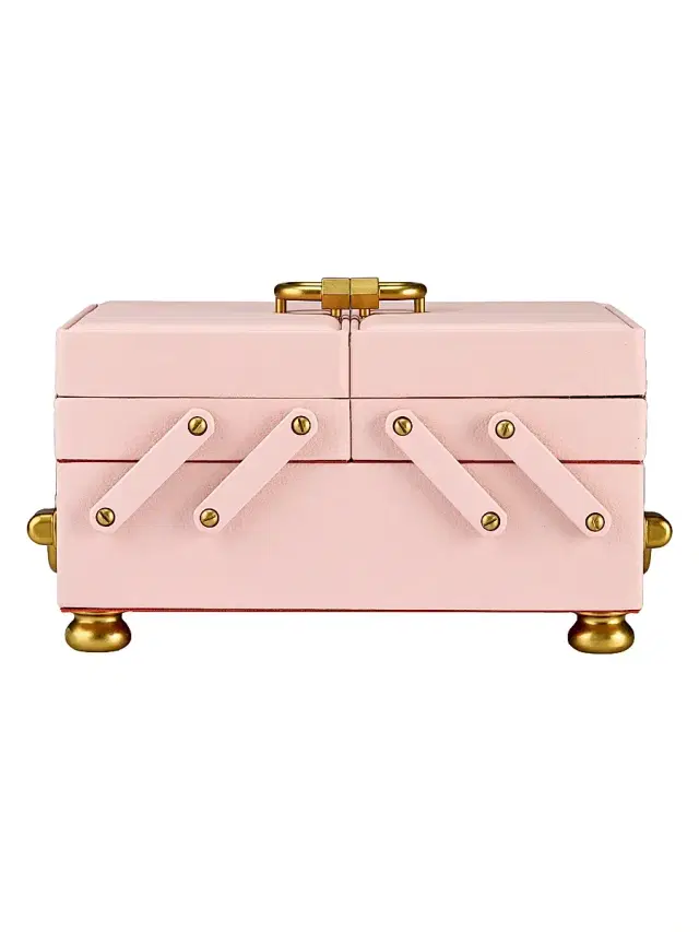 Wolf Marla Aaron Baby Everything Box - Pink