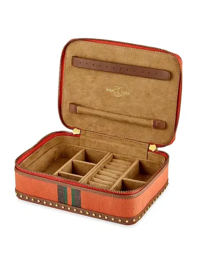 Wolf Ida Travel Zip Jewelry Case | Thumbnail 3 Wolf Ida Travel Zip Jewelry Case | Thumbnail 3