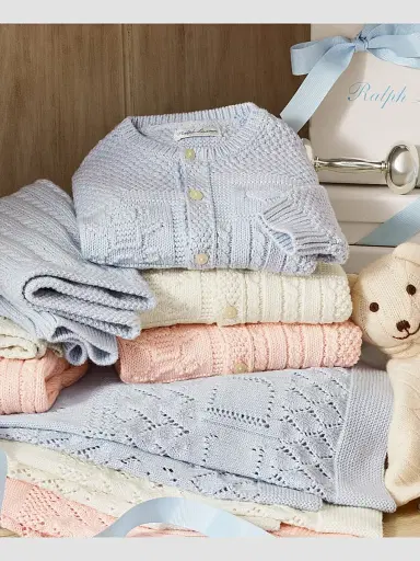 Polo Ralph Lauren Organic Cotton Pointelle Blanket | Thumbnail 2