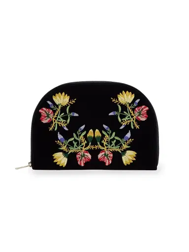 Wolf Zoe Embroidered Travel Jewelry Portfolio | Thumbnail 1 Wolf Zoe Embroidered Travel Jewelry Portfolio | Thumbnail 1