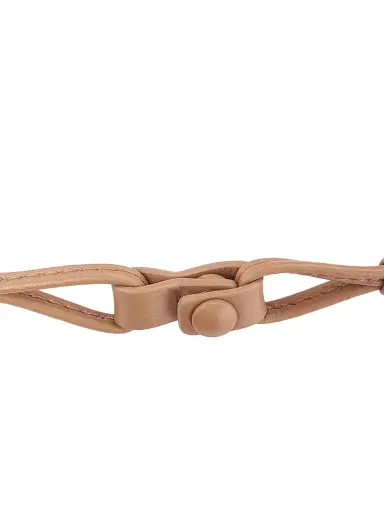 Bottega Veneta Women's Intrecciato Leather Pouch - Biscuit Gold | Thumbnail 5