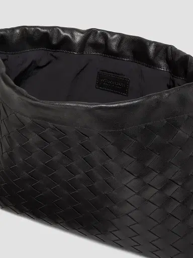 Bottega Veneta Women's Intrecciato Leather Pouch | Thumbnail 4 Bottega Veneta Women's Intrecciato Leather Pouch | Thumbnail 4