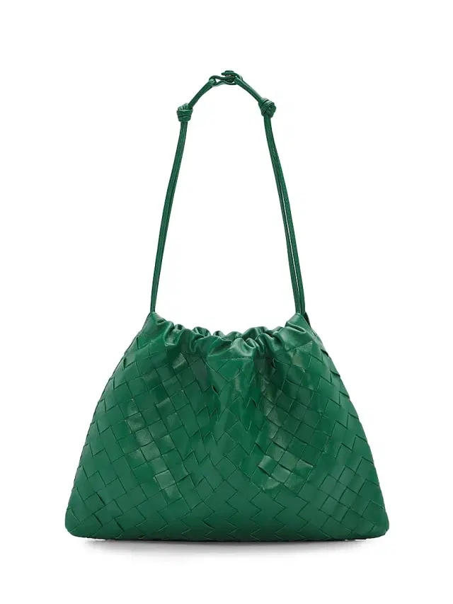 Bottega Veneta Women's Intrecciato Leather Pouch - Jungle Gold