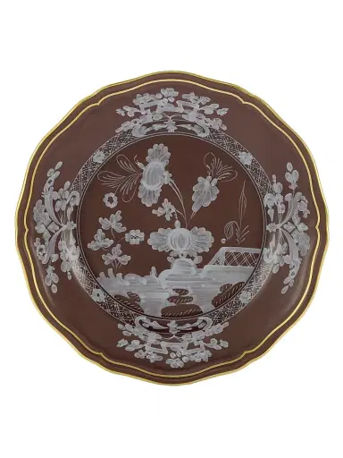 GINORI 1735 Oriente Italiano Gold-Rimmed Plate Collection | Thumbnail 1 GINORI 1735 Oriente Italiano Gold-Rimmed Plate Collection | Thumbnail 1